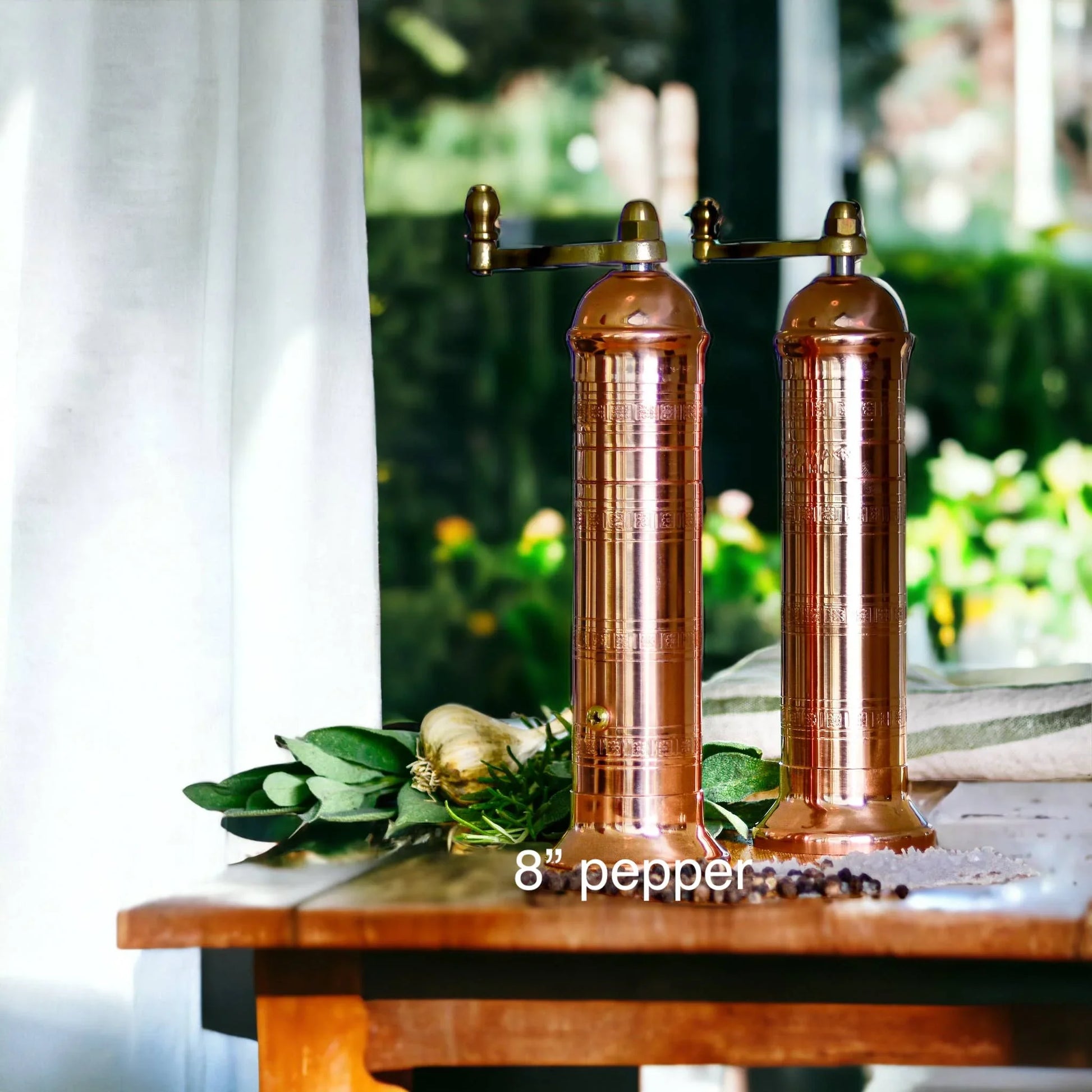 The original Copper Mill, 8" Pepper Grinder - Marcel’s Culinary Experience