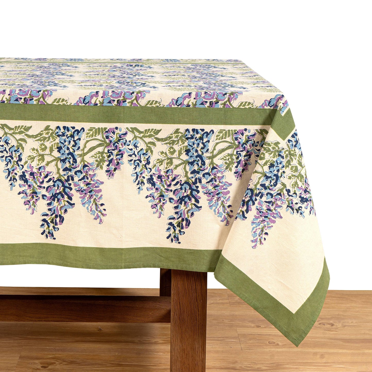 Wisteria Blue & Green | Tablecloths - Marcel’s Culinary Experience