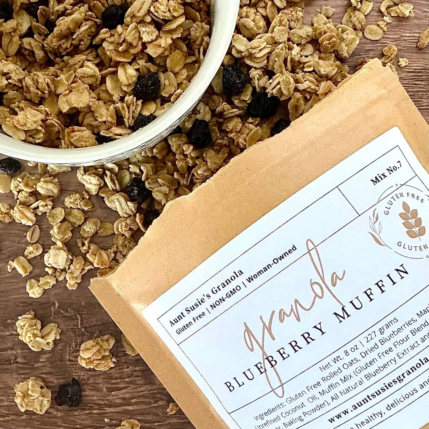 Blueberry Muffin Granola - Marcel’s Culinary Experience