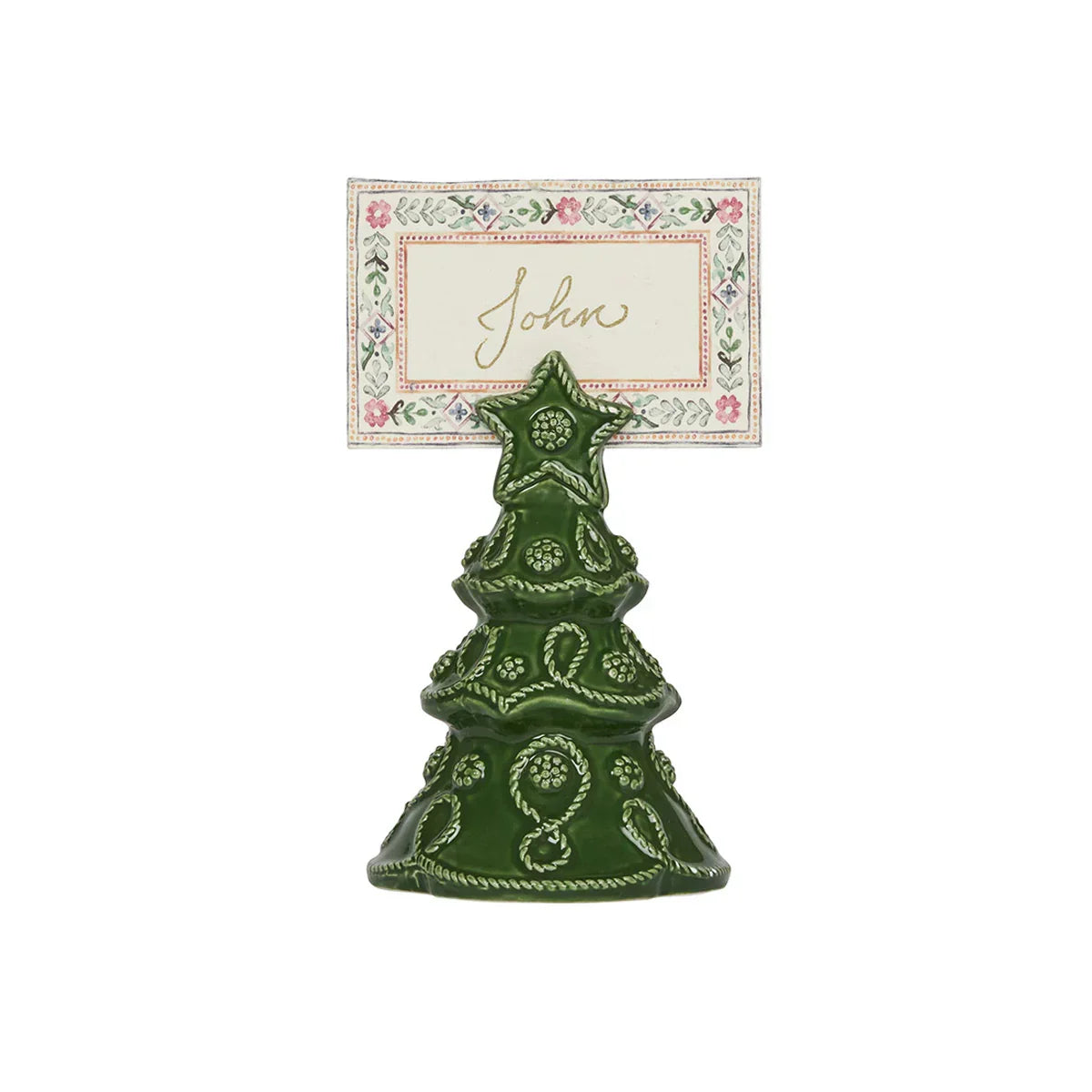 Juliska Berry & Thread Tree Placecard Holder Set/4 - Basil