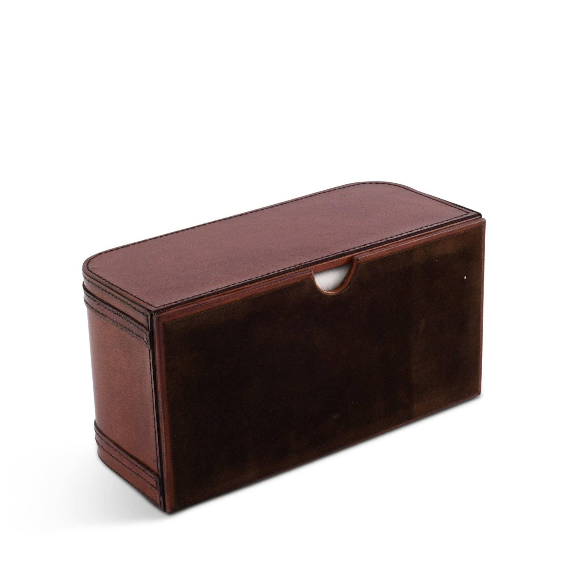 Premium Genuine Leather Bit Tissue Box - Marcel’s Culinary Experience