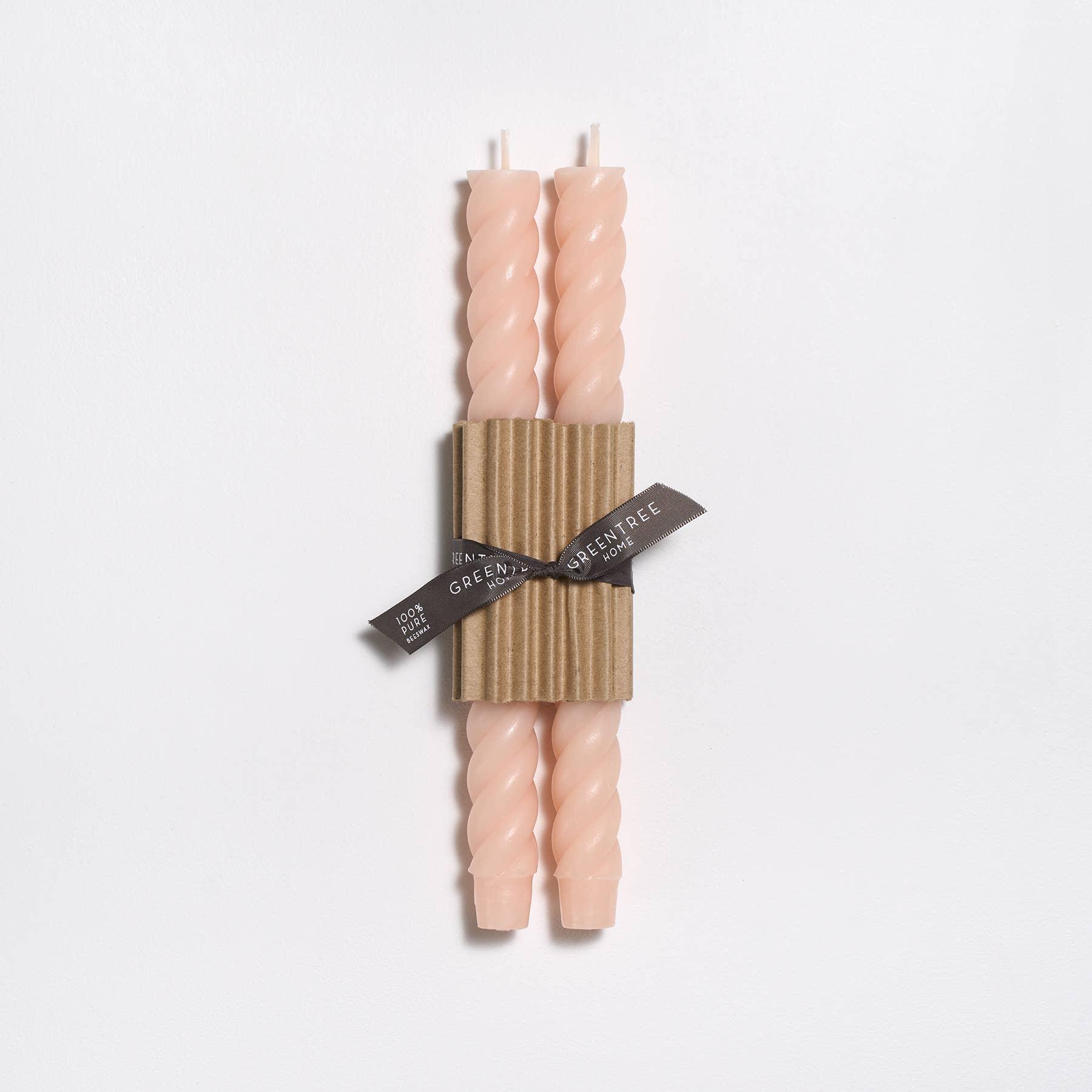 10" Rope Taper Candles - Marcel’s Culinary Experience