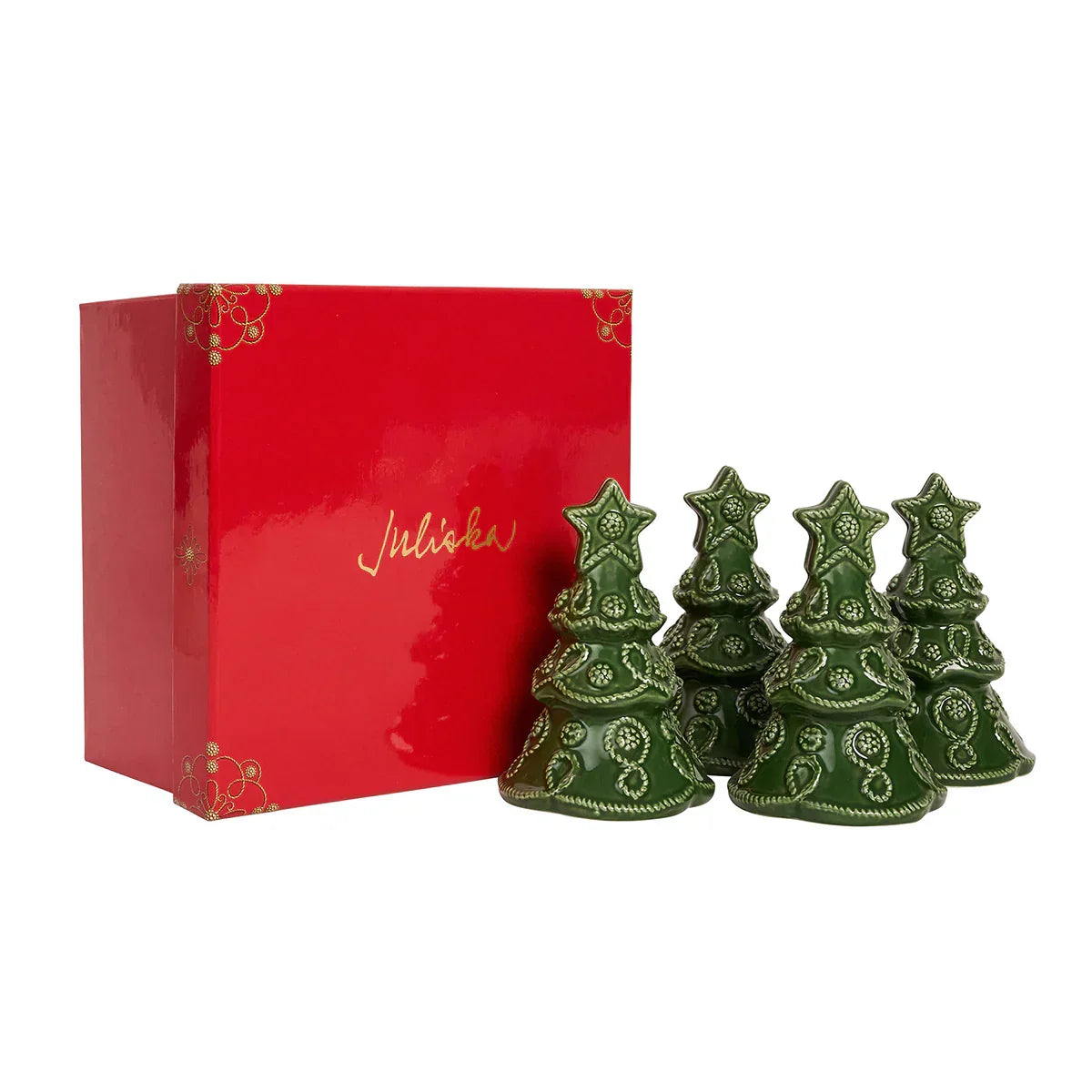 Juliska Berry & Thread Tree Placecard Holder Set/4 - Basil