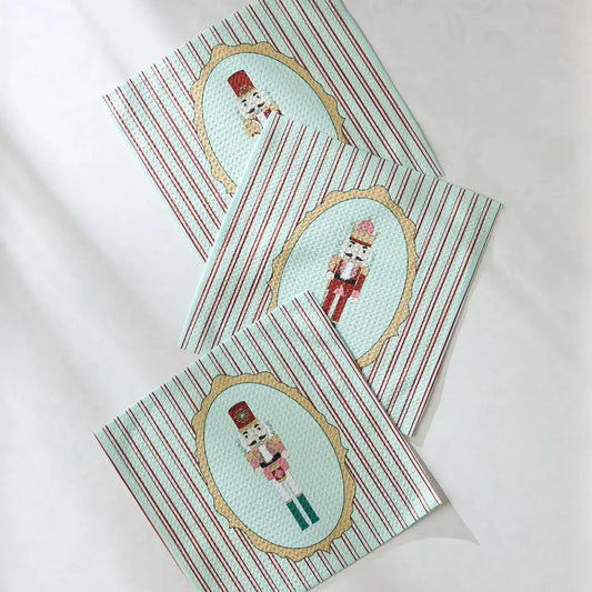 Geometry Nutcracker Intermission Dishcloth Set - Marcel’s Culinary Experience