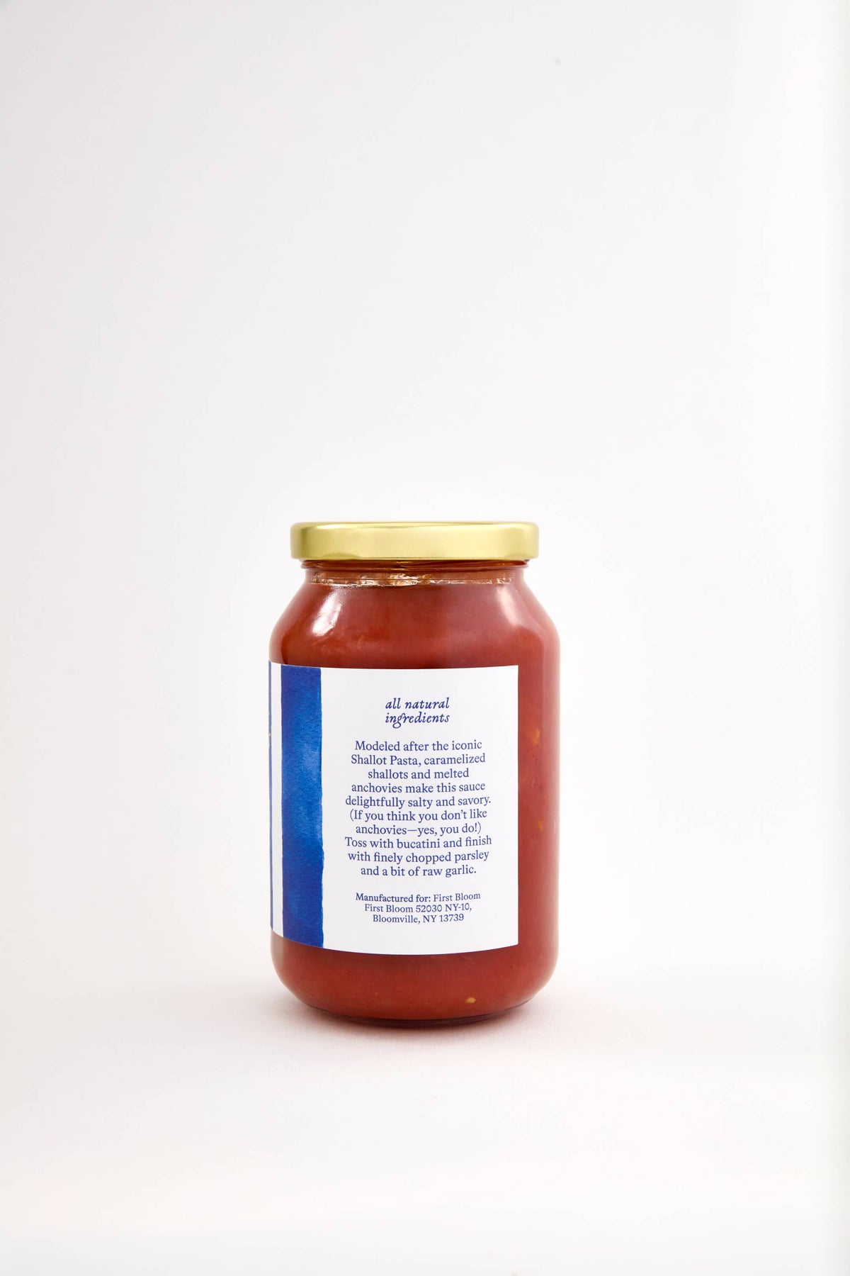 Roman's Caramelized Shallot & Anchovy Pasta Sauce