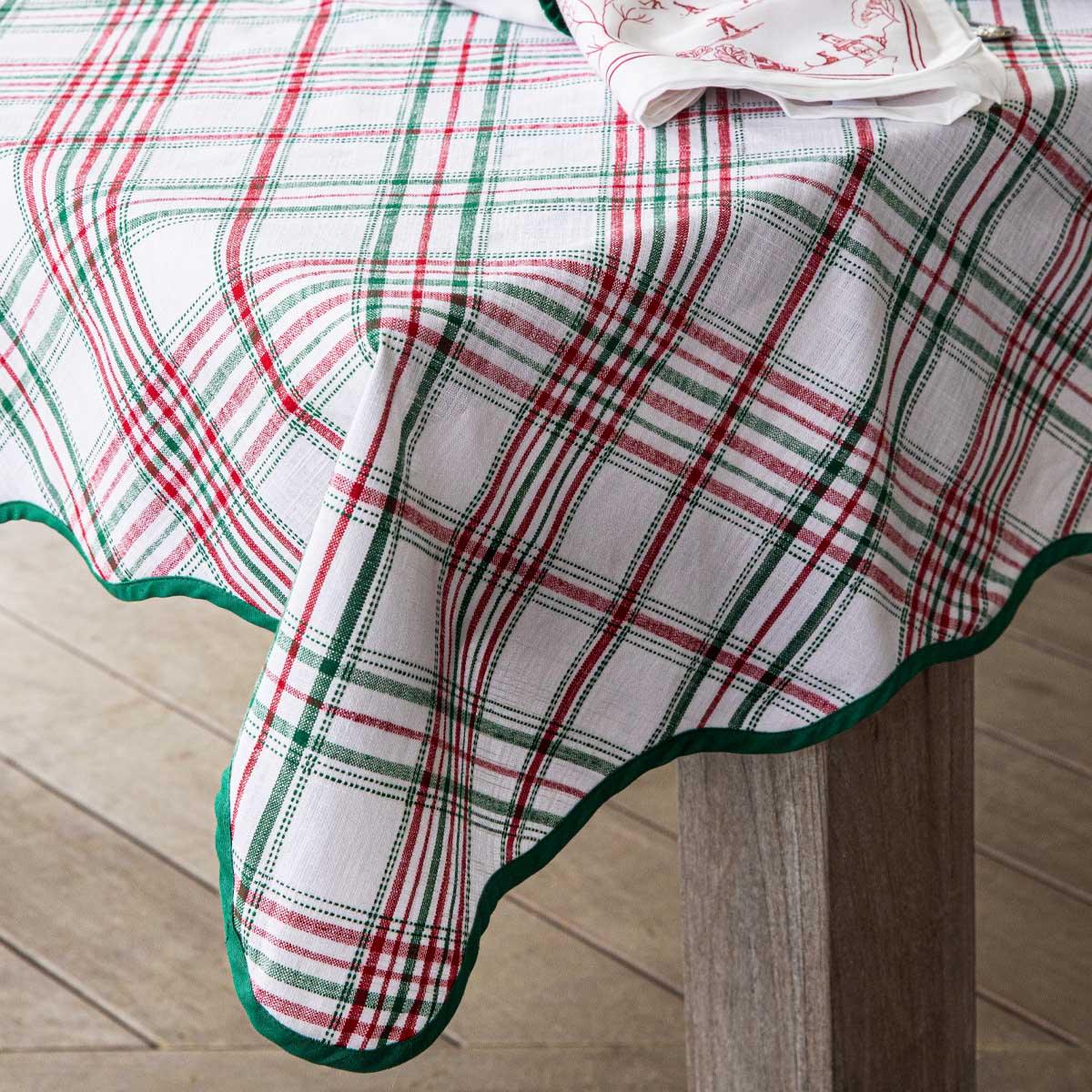 Juliska Merry Tartan Tablecloth