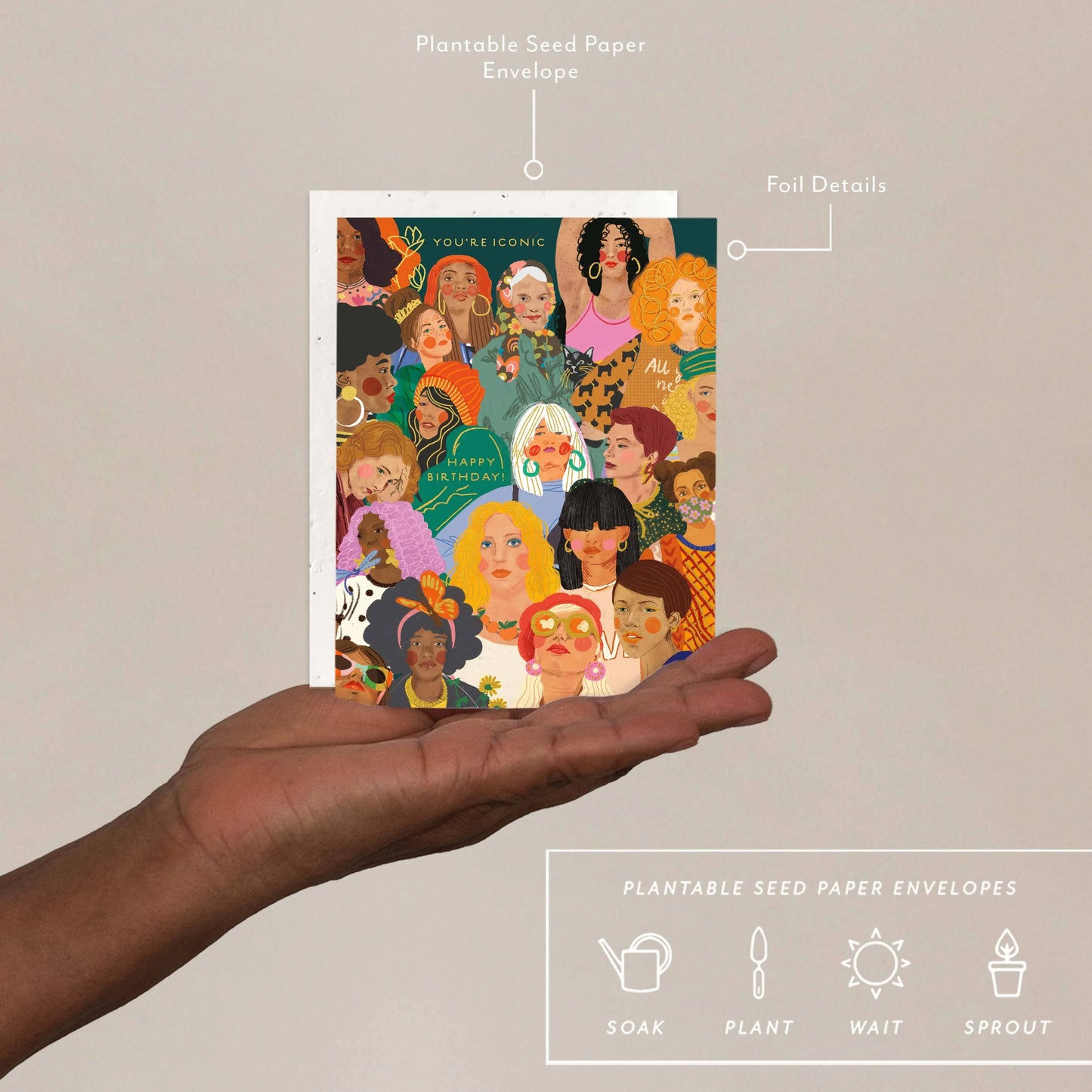 Iconic Ladies - Birthday Card - Marcel’s Culinary Experience