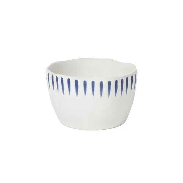 Juliska Sitio Stripe Ramekin - Delft Blue - Marcel’s Culinary Experience