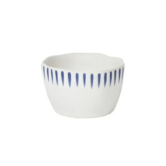 Juliska Sitio Stripe Ramekin - Delft Blue - Marcel’s Culinary Experience
