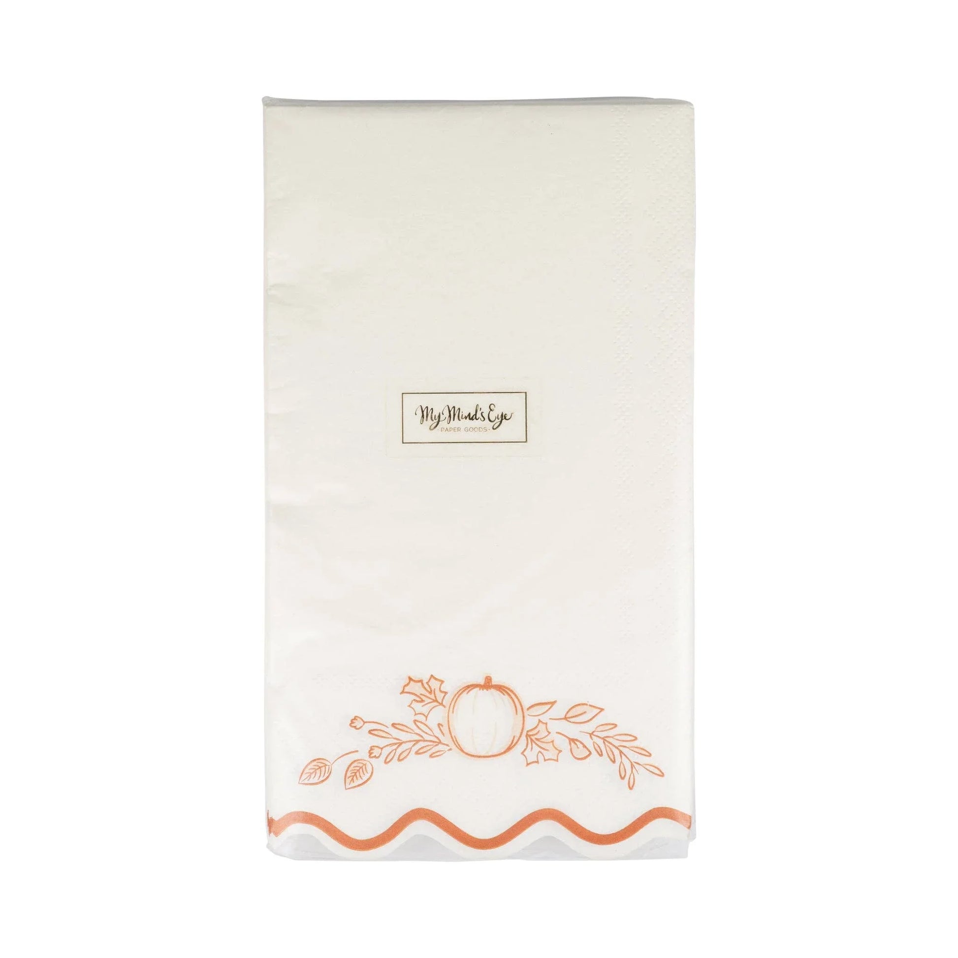 Falloween Pumpkin Guest Napkin - Marcel’s Culinary Experience