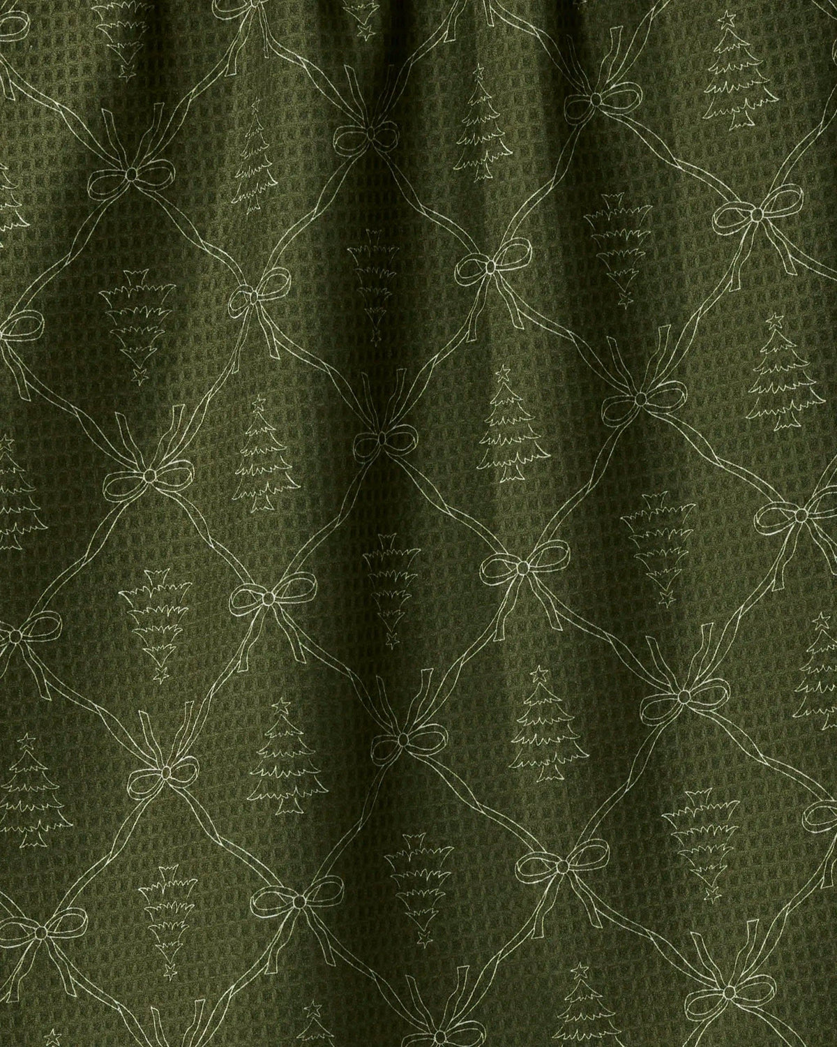 Geometry Cedar Bows LUXE Kitchen Towel