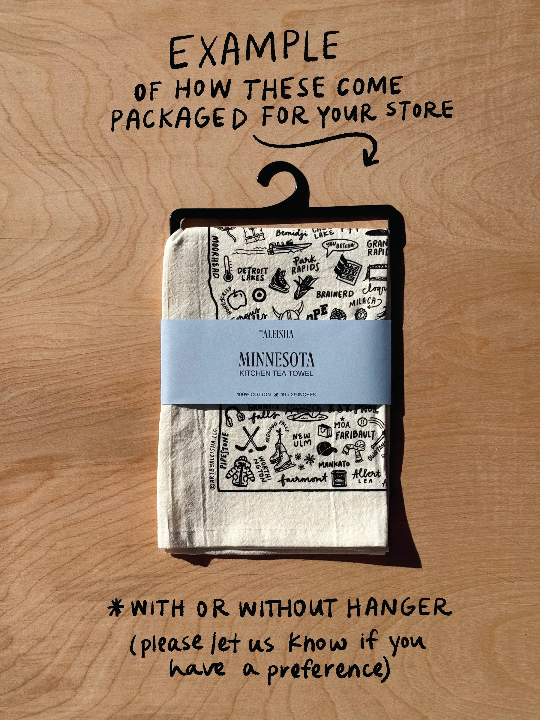 Chicago Map Tea Towel - Marcel’s Culinary Experience