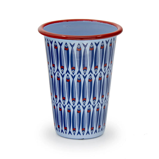 Mur by Ayca x CCH Anchovies 14 oz Tumbler, Red Rim