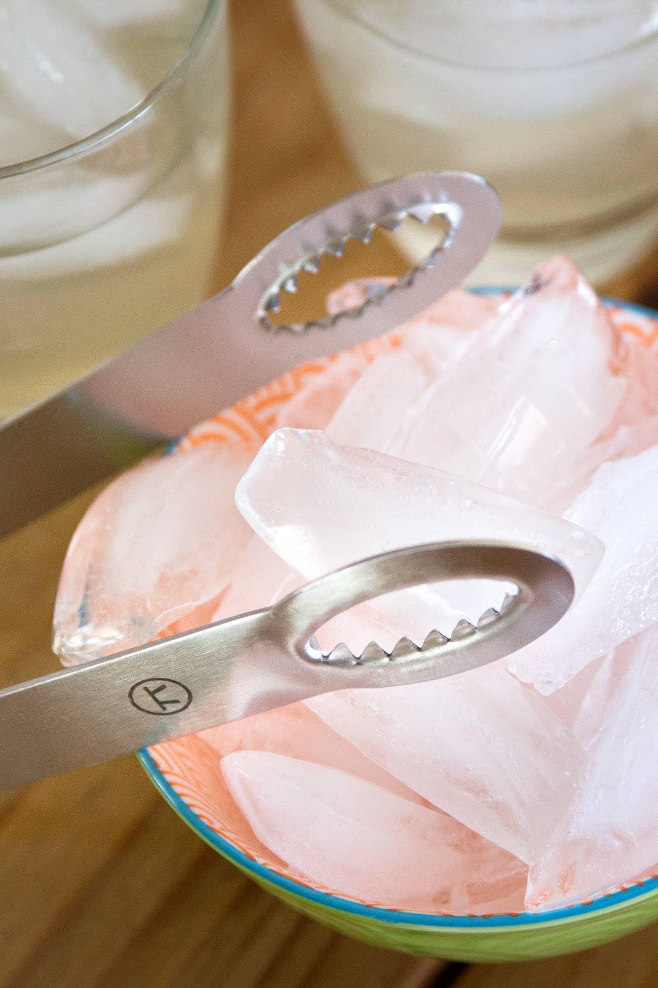 Stainless Steel Ice Tongs, 8" - Marcel’s Culinary Experience