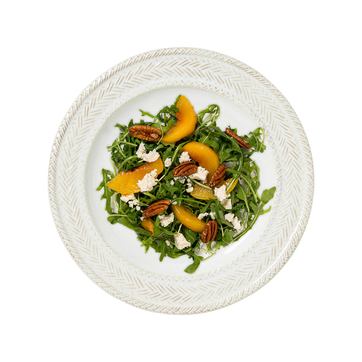 Juliska Le Panier Dessert/Salad Plate - Whitewash