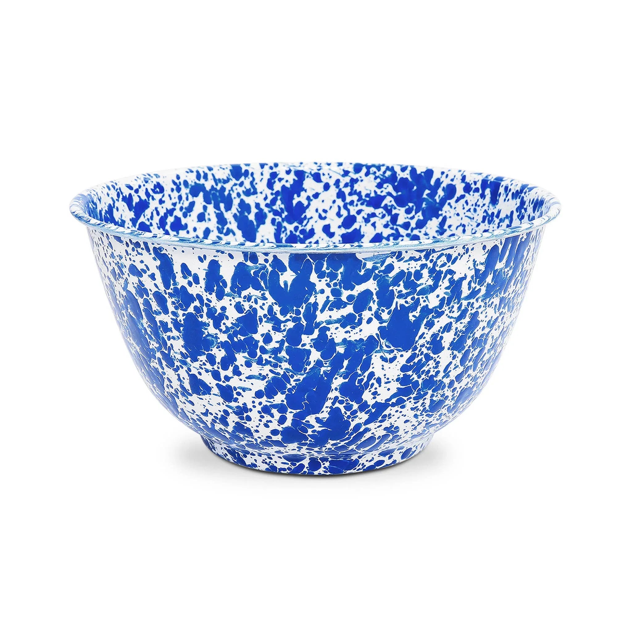 Crow Canyon Home Splatter Enamelware Salad Bowl - Thumbnail 2