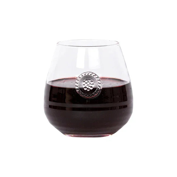 Juliska Berry & Thread Stemless Red Wine Glass - Marcel’s Culinary Experience