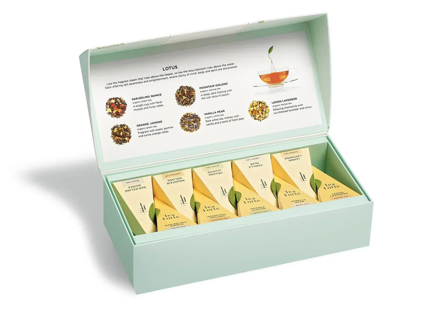 Tea Forte Lotus Petite Presentation Box - Marcel’s Culinary Experience