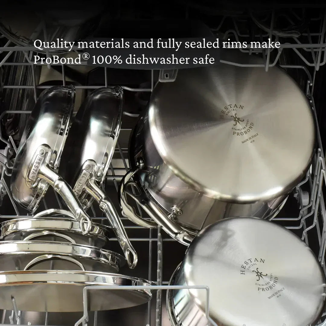 Hestan ProBond Professional Clad Stainless-Steel 10-Piece Cookware Set - Marcel’s Culinary Experience