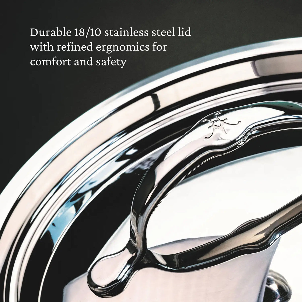 Hestan ProBond Forged Professional Clad Stainless-Steel Covered Saucepan