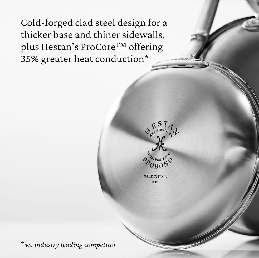 Hestan ProBond Professional Clad Stainless-Steel Skillet Fry Pan 11" - Marcel’s Culinary Experience
