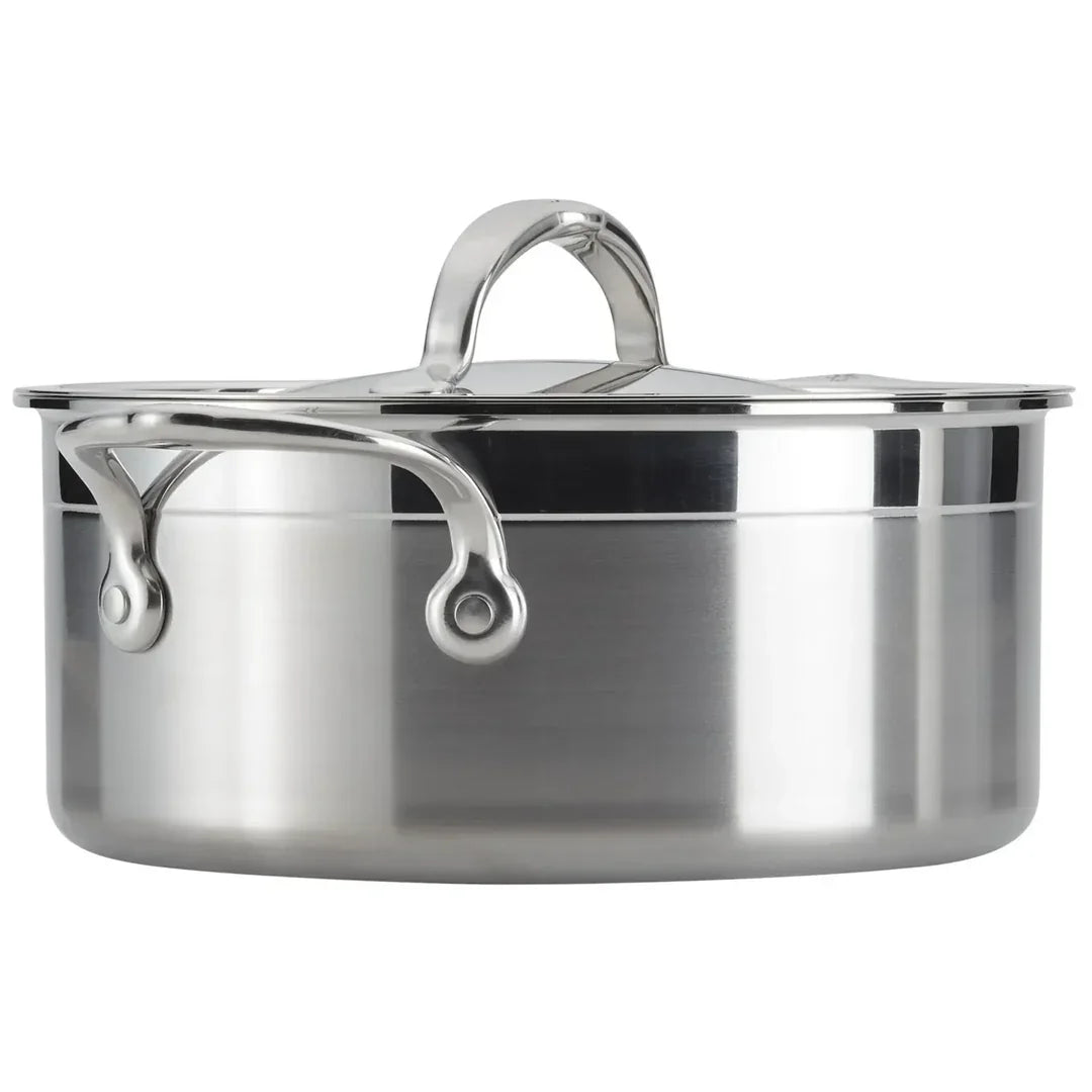 Hestan ProBond Professional Clad Stainless-Steel Soup Pot, 3-Qt. - Marcel’s Culinary Experience