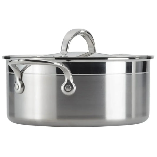 Hestan ProBond Professional Clad Stainless-Steel Soup Pot, 3-Qt. - Marcel’s Culinary Experience