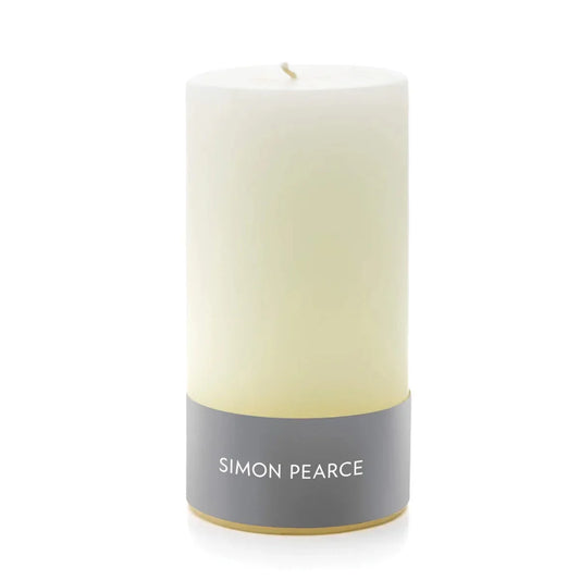 Simon Pearce Pillar Candle - Ivory 3" x 6" - Marcel’s Culinary Experience