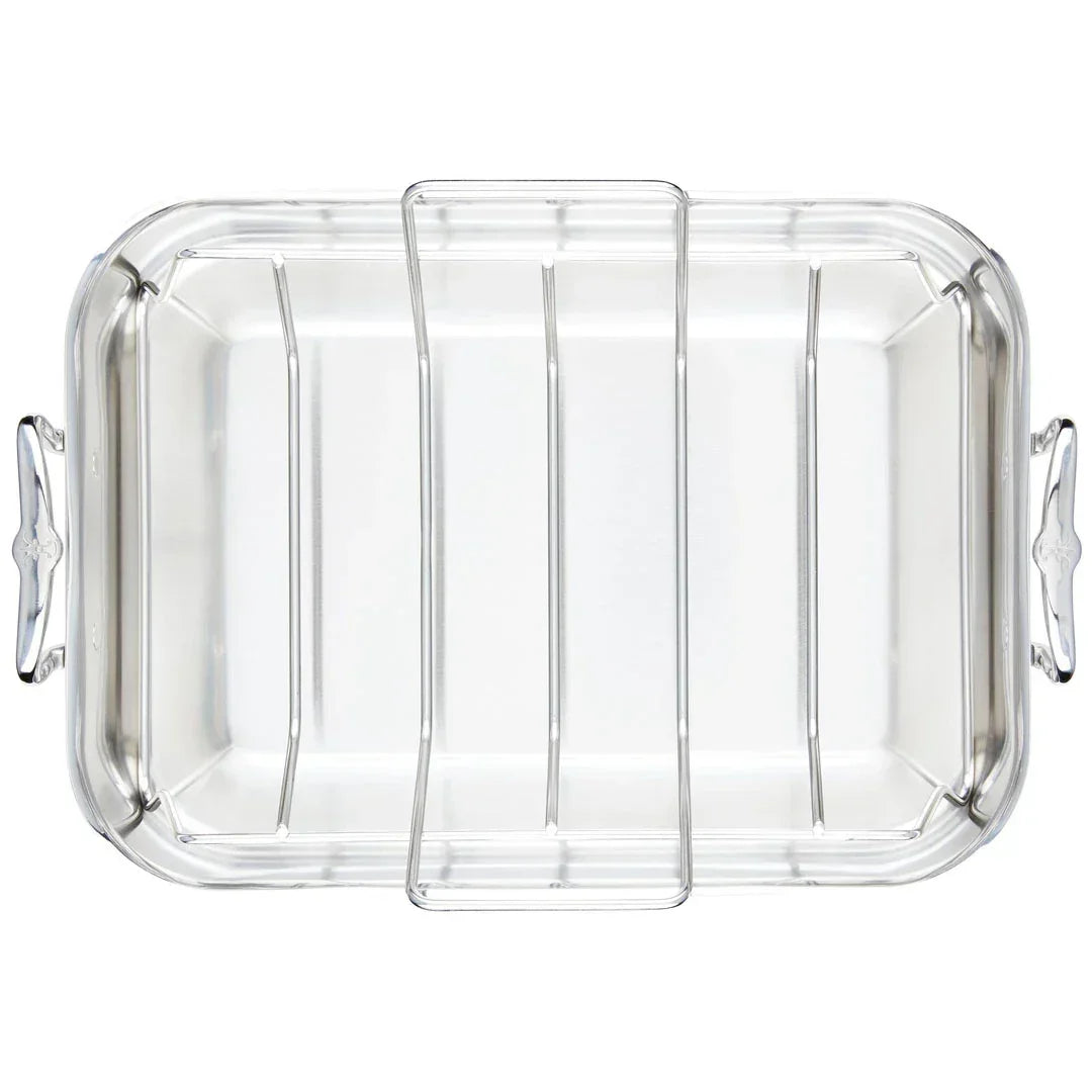 Hestan Provisions Stainless-Steel Classic Roaster with Rack Large - Marcel’s Culinary Experience