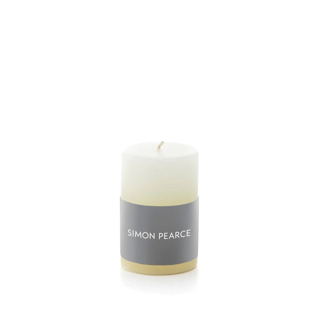 Simon Pearce Pillar Candle - Ivory 2" x 3"