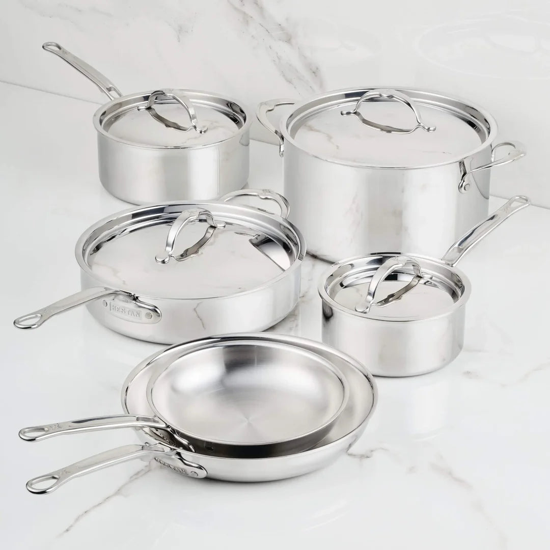 Hestan ProBond Luxe 10-Piece Stainless Steel Cookware Set
