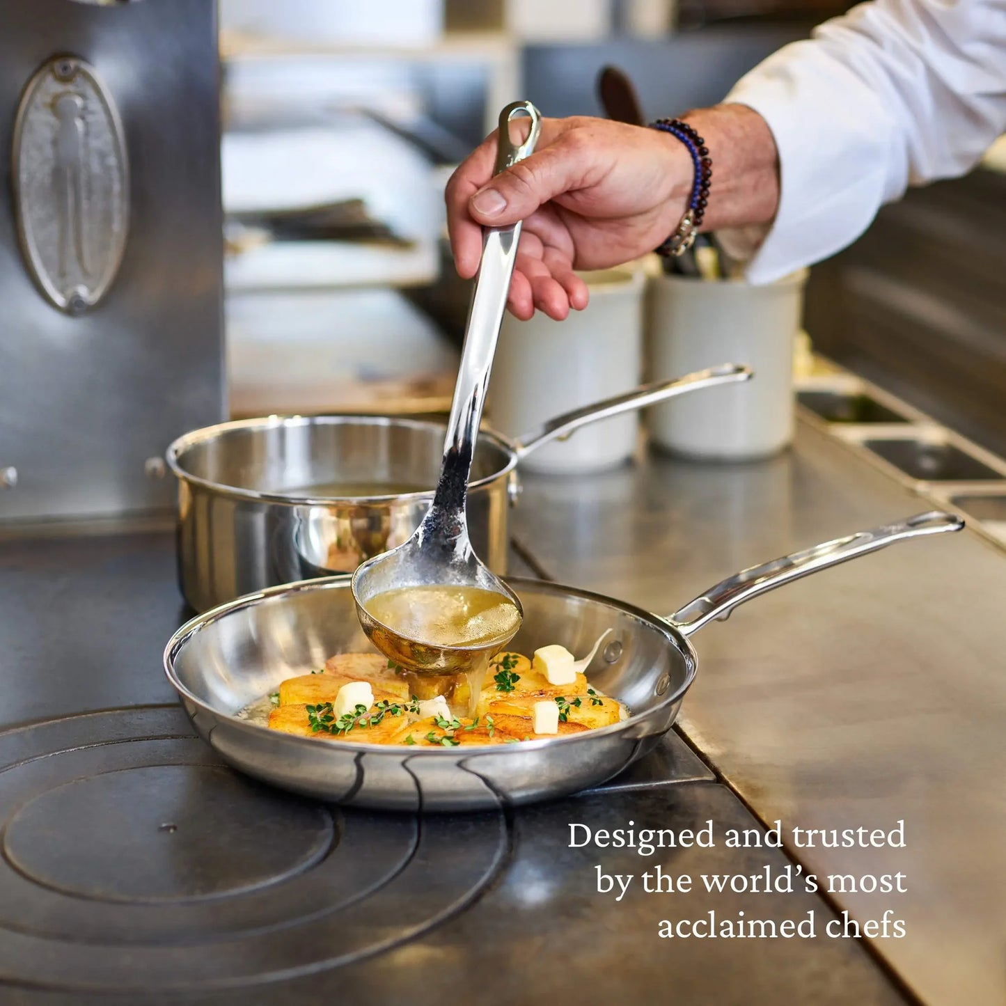 Hestan ProBond Luxe 10-Piece Stainless Steel Cookware Set