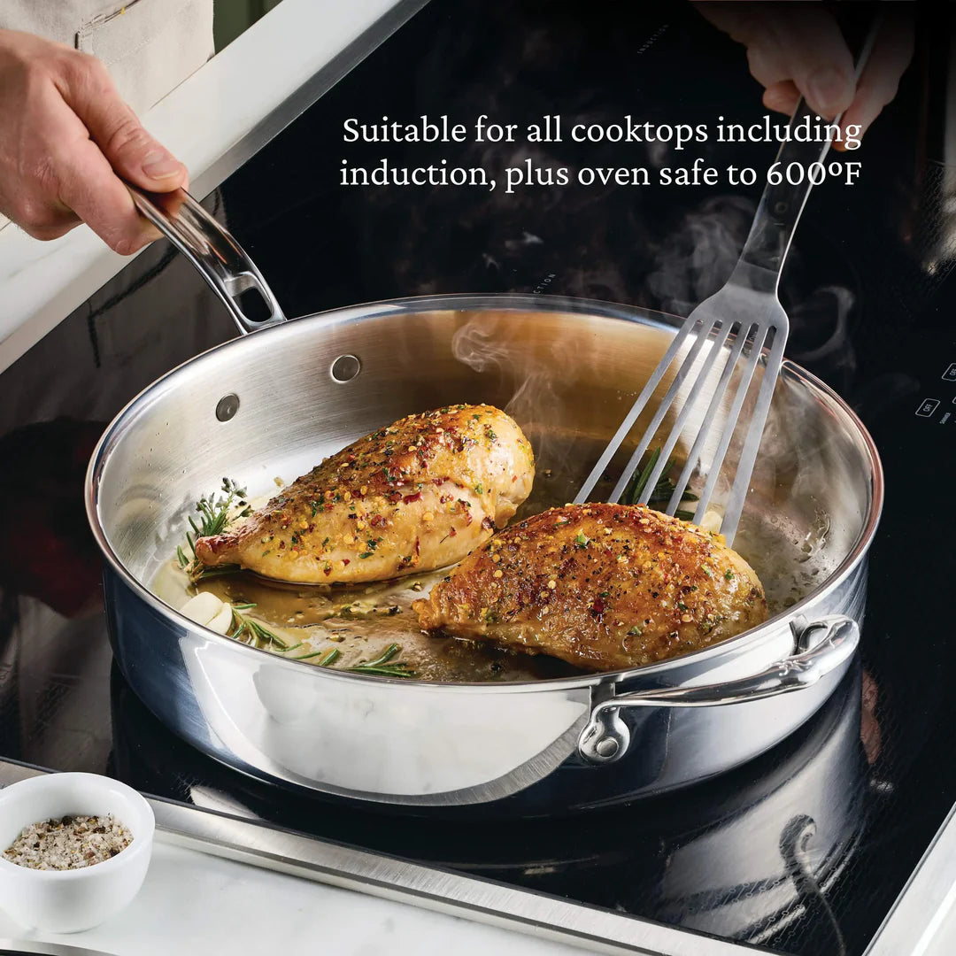 Hestan ProBond Luxe 10-Piece Stainless Steel Cookware Set