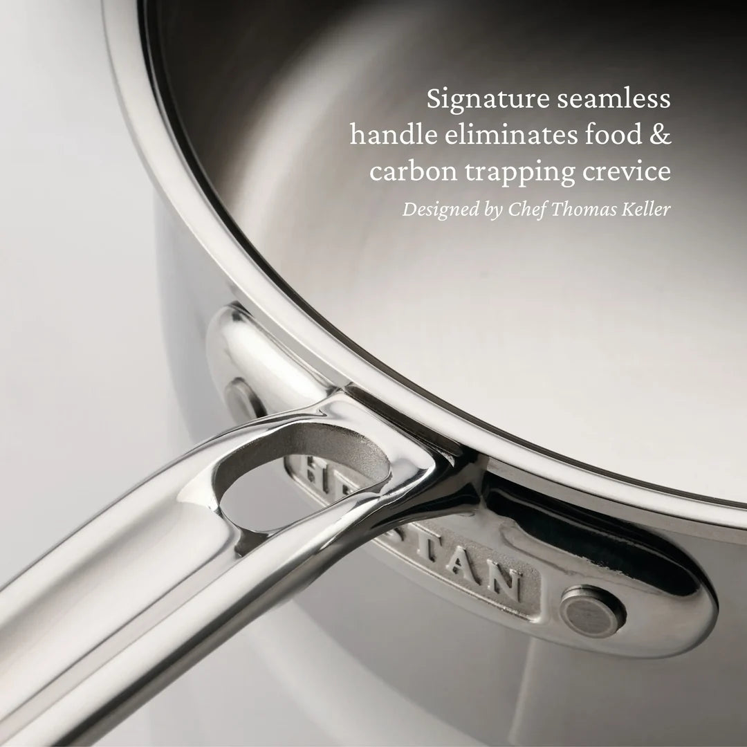 Hestan ProBond Luxe Stainless Steel Butter Warmer | 0.75 Quart
