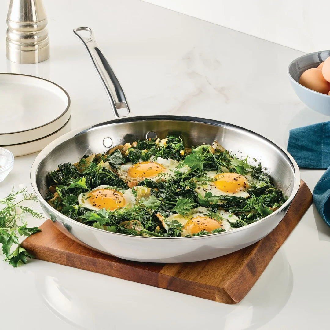 Hestan ProBond Luxe Polished Clad Stainless Steel Skillet