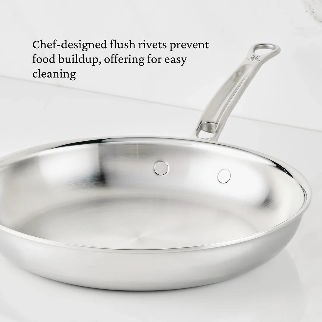 Hestan ProBond Luxe Polished Clad Stainless Steel Skillet