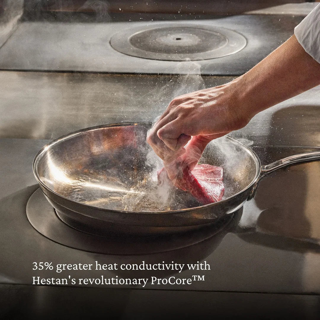 Hestan ProBond Luxe Polished Clad Stainless Steel Skillet