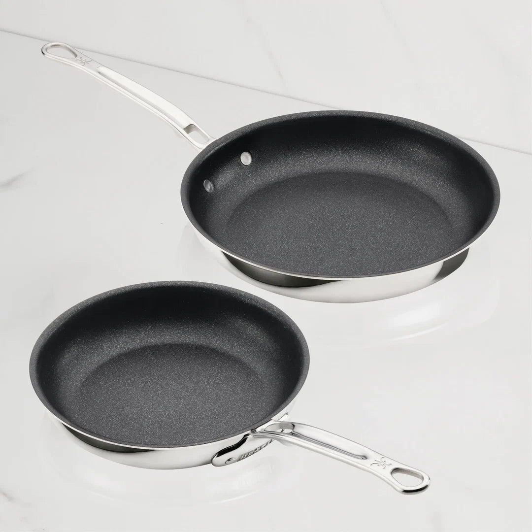 Hestan ProBond® Luxe™  Polished Clad Stainless Steel Skillets with TITUM® Nonstick 8.5"