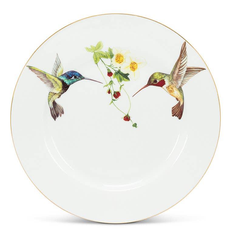 Hummingbird Sm Plate-8"D