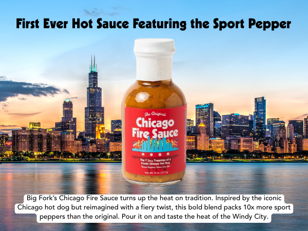 Chicago Fire Sauce – Gourmet Hot Dog & Grill Hot Sauce