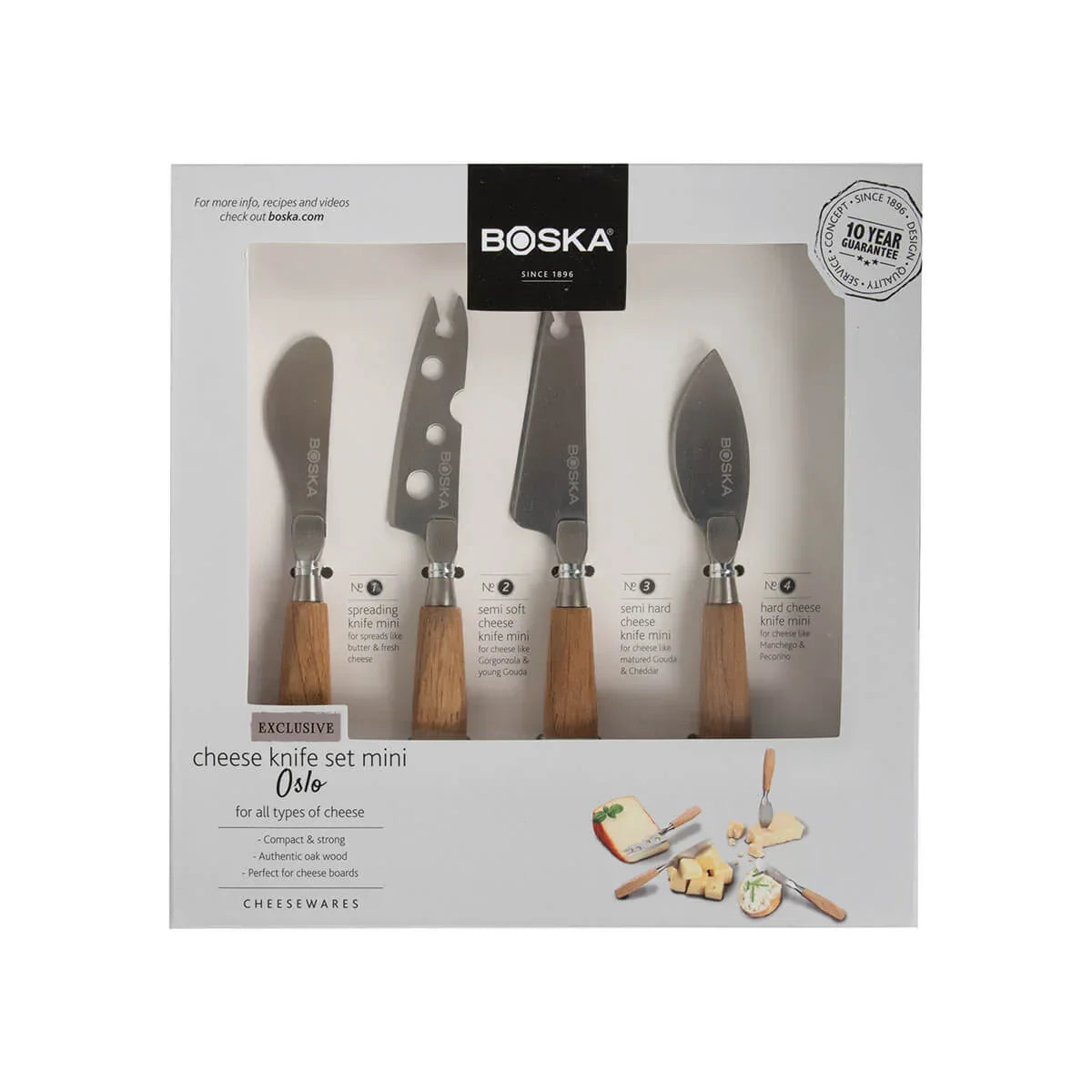 Boska Cheese Knife Set Mini Oslo - Marcel’s Culinary Experience