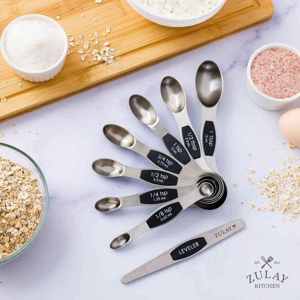 Stackable Magnetic Spoons Set of 8