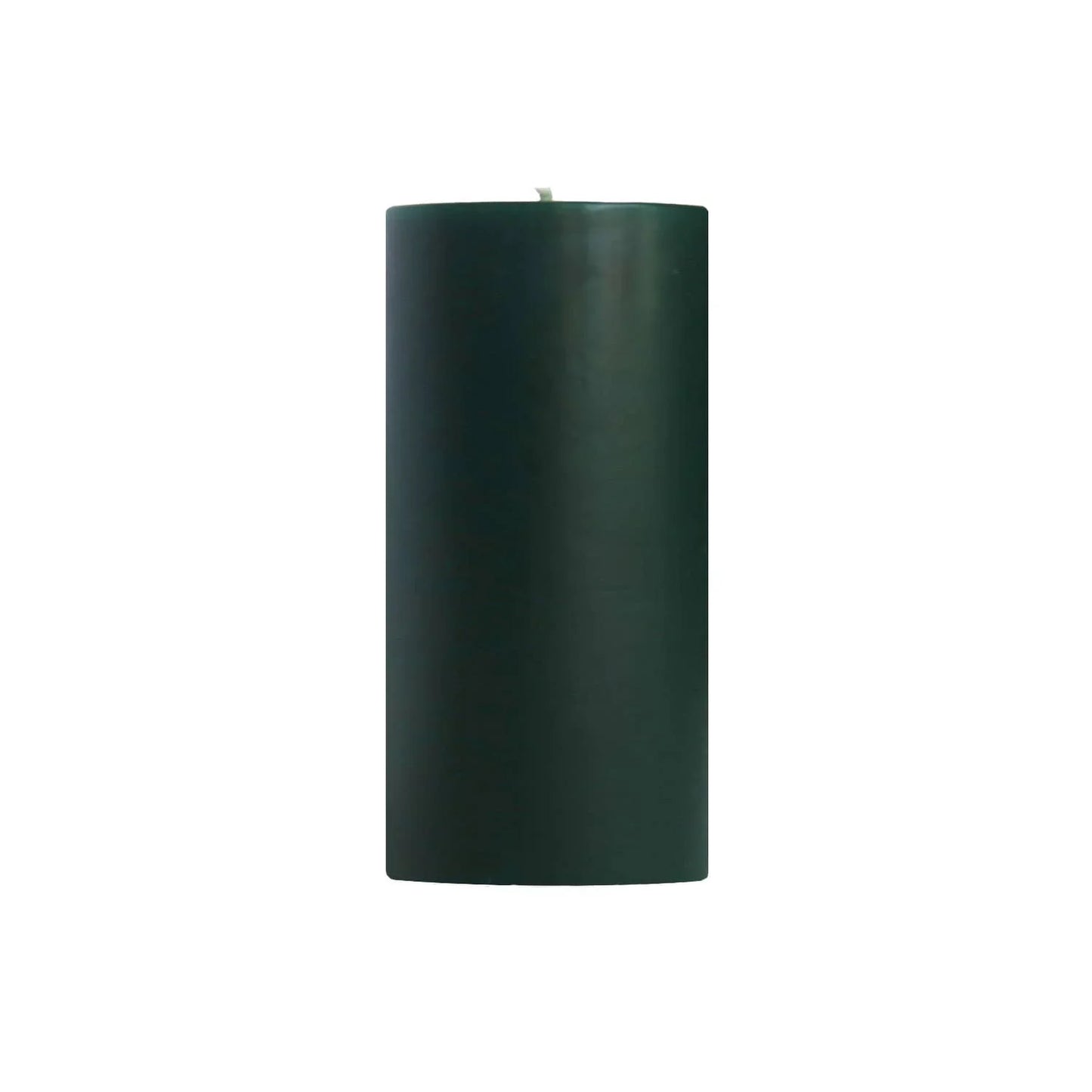 Mole Hollow Emerald Green Unscented Pillar Candles - 3x3", 3x6", 3x9" - Marcel’s Culinary Experience