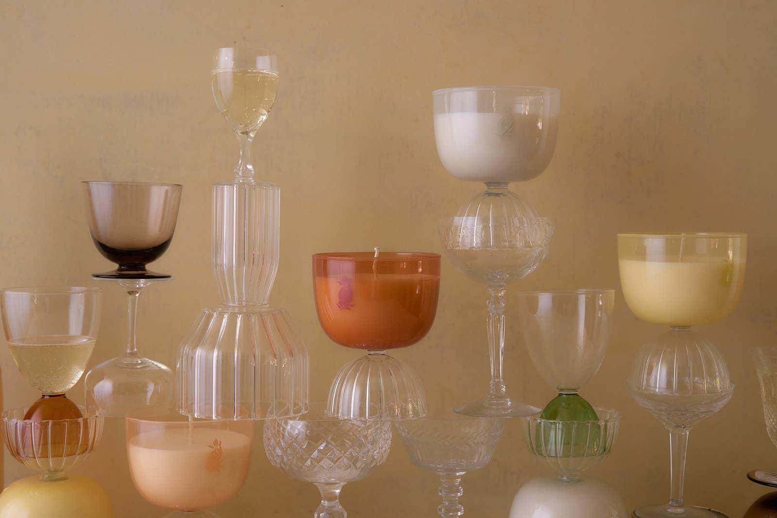 Rewined Coupe Mimosa Candle 7 oz - Marcel’s Culinary Experience