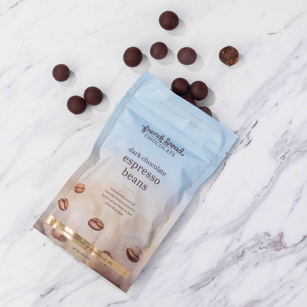Dark Chocolate-Covered Espresso Beans, 6 oz
