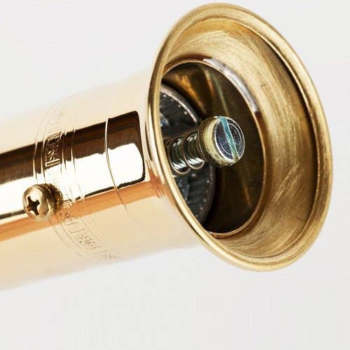 Chef's Mill Brass Pepper Grinder