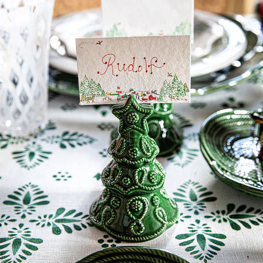 Juliska Berry & Thread Tree Placecard Holder Set/4 - Basil