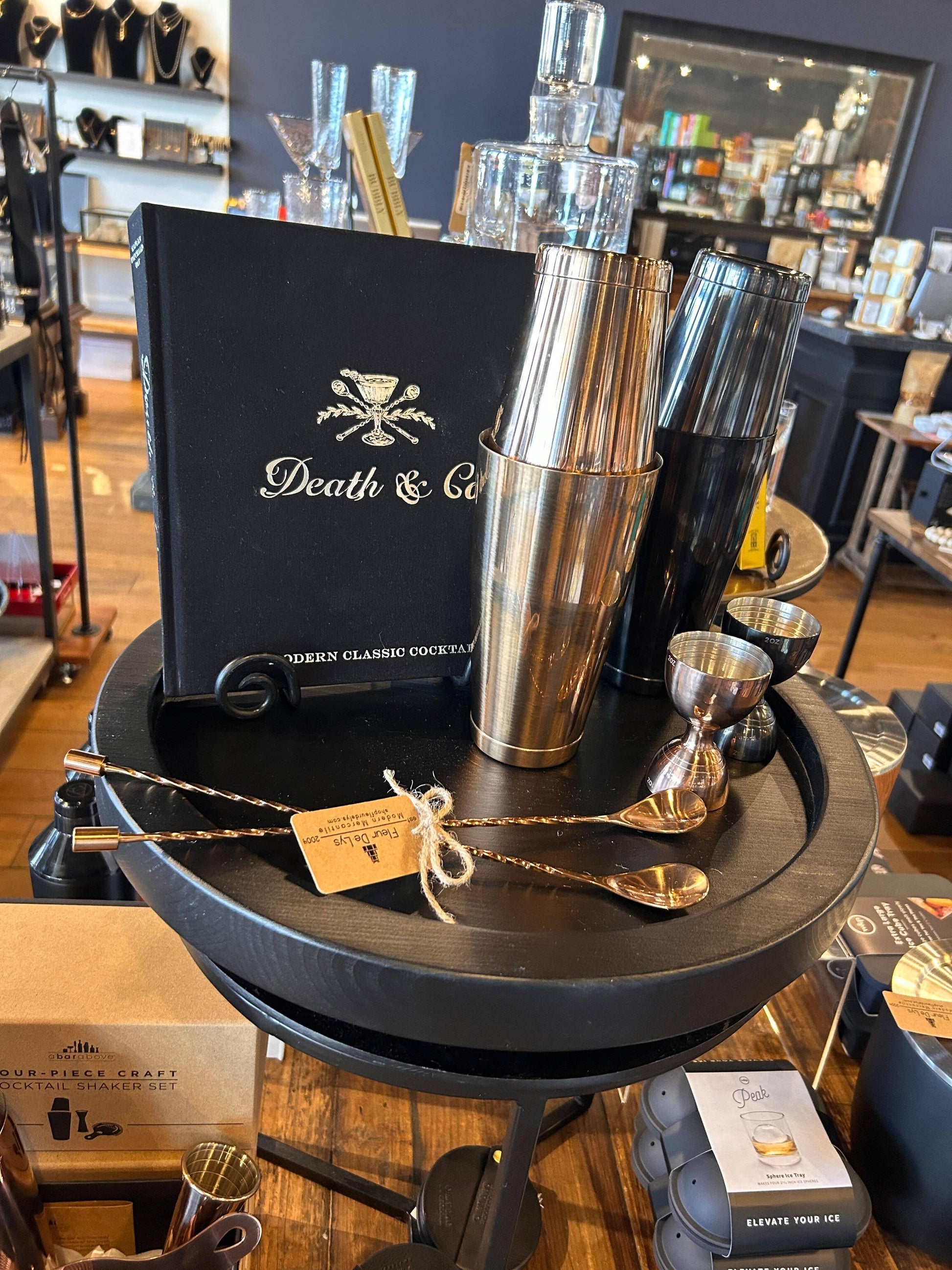 Bar Spoons (Spiral Handle, Set of 2), Gold - Marcel’s Culinary Experience