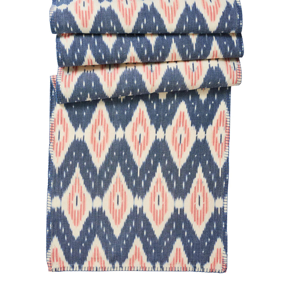 Juliska Ikat Cotton Table Runner - 18" x 90"