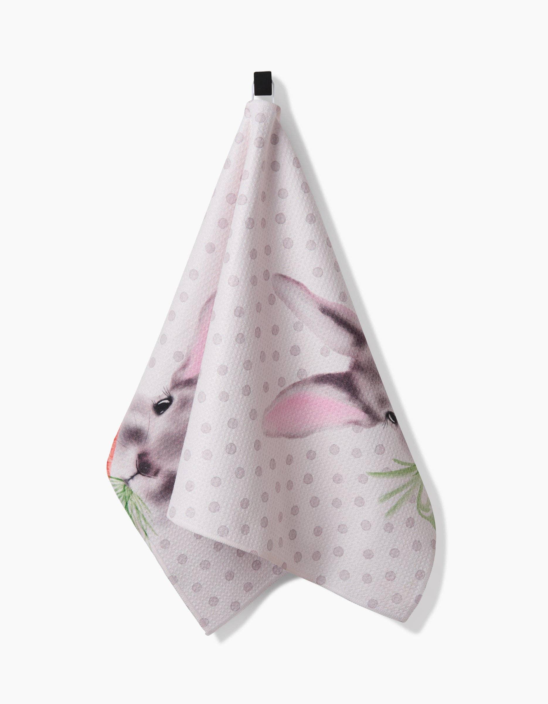 Geometry Polka Dot Bunny Tea Towel - Marcel’s Culinary Experience